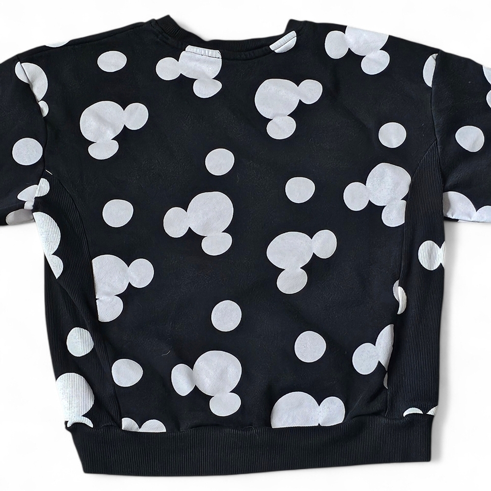 Disney Mickey Mouse Polka Dot Sweatshirt Size M (7–9) - Picture 7 of 7
